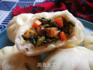 萝卜缨豆腐粉条素包的做法步骤：37