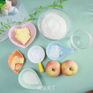 迷你苹果派的做法步骤：1