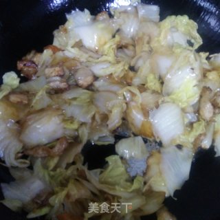 醋溜白菜的做法步骤：4