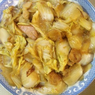 醋溜白菜的做法步骤：6