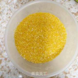 小碴子黄米饭的做法步骤：1