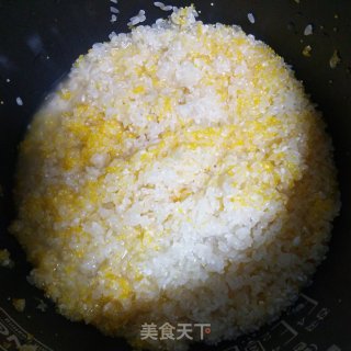 小碴子黄米饭的做法步骤：4