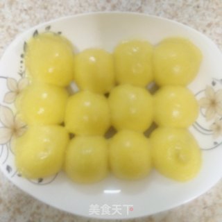 煎东北粘豆包的做法步骤：3