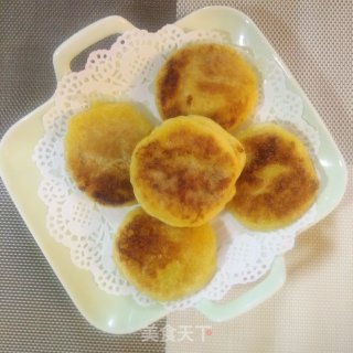 煎东北粘豆包的做法步骤：14