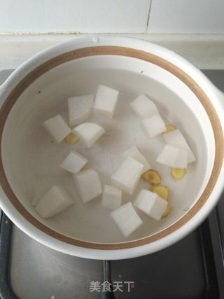 萝卜豆腐丸子汤的做法步骤：3