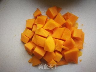 南瓜枸杞小米豆浆的做法步骤：1