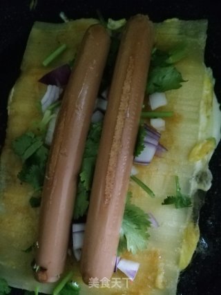 烤冷面的做法步骤：5