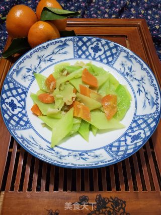 蒜香莴笋的做法步骤：8