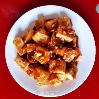 茄汁豆腐的做法步骤：7