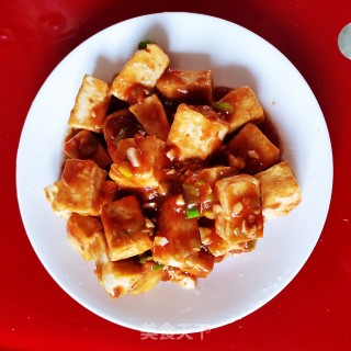 茄汁豆腐的做法步骤：8