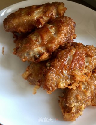 蒜香炸鸡翅的做法步骤：13