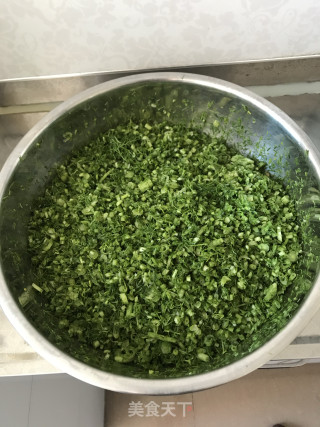 茴香素包子的做法步骤：5