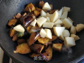 茄子炖土豆的做法步骤：10