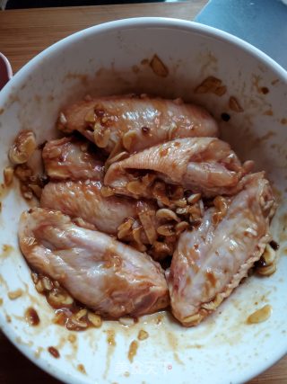 烤鸡中翅的做法步骤：5