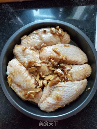 烤鸡中翅的做法步骤：6