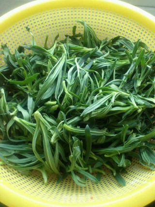 大自然的馈赠——面条菜的做法步骤：2