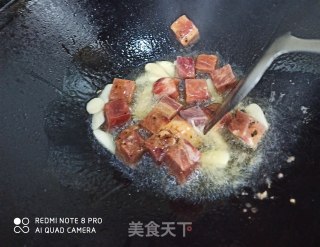土豆荷兰豆炒牛肉粒的做法步骤：5
