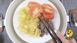 8个月宝贝生鲜番茄土豆牛肉泥，酸甜美味有营养「小鹿优鲜」的做法步骤：6