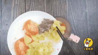 8个月宝贝生鲜番茄土豆牛肉泥，酸甜美味有营养「小鹿优鲜」的做法步骤：7