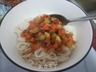鲍鱼酱拌面的做法步骤：14