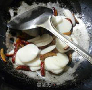 红枣炒年糕的做法步骤：10