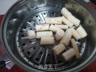 蓝莓山药的做法步骤：2