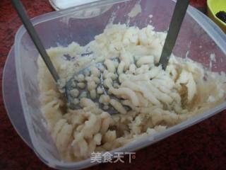 蓝莓山药的做法步骤：6