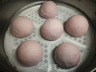 紫薯豆浆馒头的做法步骤：11