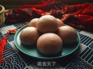 紫薯豆浆馒头的做法步骤：13