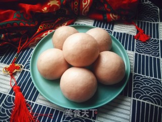 紫薯豆浆馒头的做法步骤：14