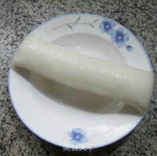 椒盐葱花年糕的做法步骤：1