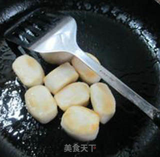 椒盐葱花年糕的做法步骤：5