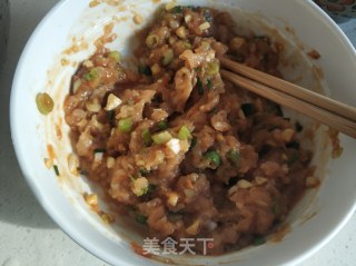 香菇鸡肉黄金饺的做法步骤：12
