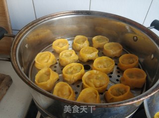 香菇鸡肉黄金饺的做法步骤：24