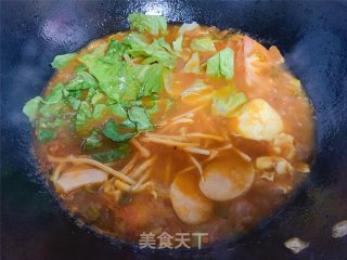 家常快手番茄米线的做法步骤：11