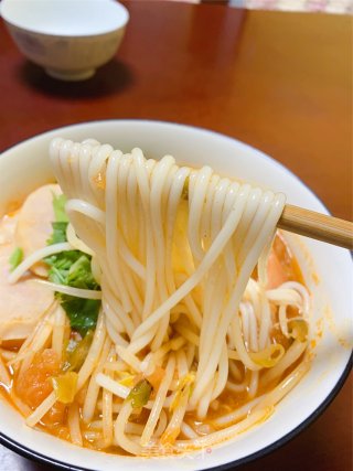 家常快手番茄米线的做法步骤：15