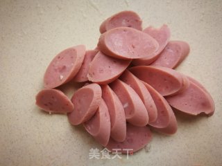 杏鲍菇炒火腿肠的做法步骤：6