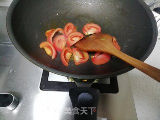 番茄金针菇蛋花汤的做法步骤：4
