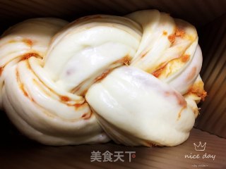 肉松辫子面包的做法步骤：17