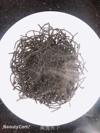 蒜茸拌核桃花的做法步骤：4