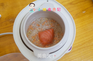10个月以上三文鱼软烂饭的做法步骤：4