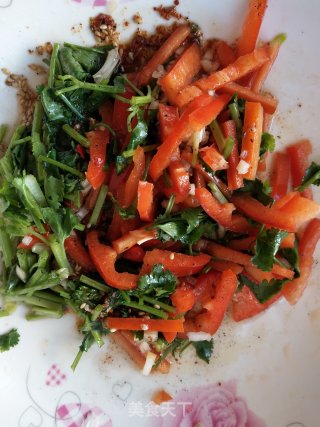 孜然豆腐皮的做法步骤：4