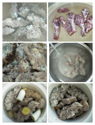 石斛骨头甜汤的做法步骤：2