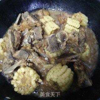 脊骨炖玉米的做法步骤：9