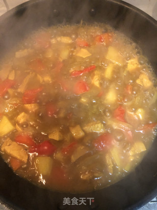 咖喱土豆鸡肉的做法步骤：10