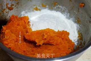 红薯米饭饼的做法步骤：1