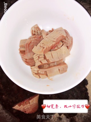 爆炒腰花的做法步骤：3