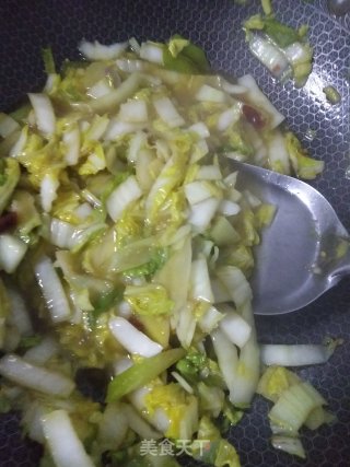 醋溜白菜的做法步骤：5