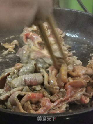 蒜香羊肉片的做法步骤：5