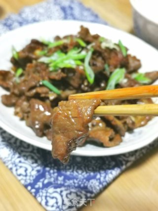 蒜香羊肉片的做法步骤：7